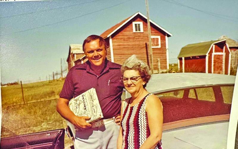 Courtesy Photo Clarabel Hunter, who is pictured above, had filing cabinets chocked full of Sheridan County history. That information has been donated to the Sheridan County History Center and the organization is raising money to create more space.