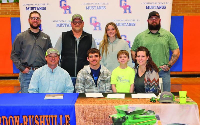 Gordon-Rushville senior Caleb Heck signs with John Deere