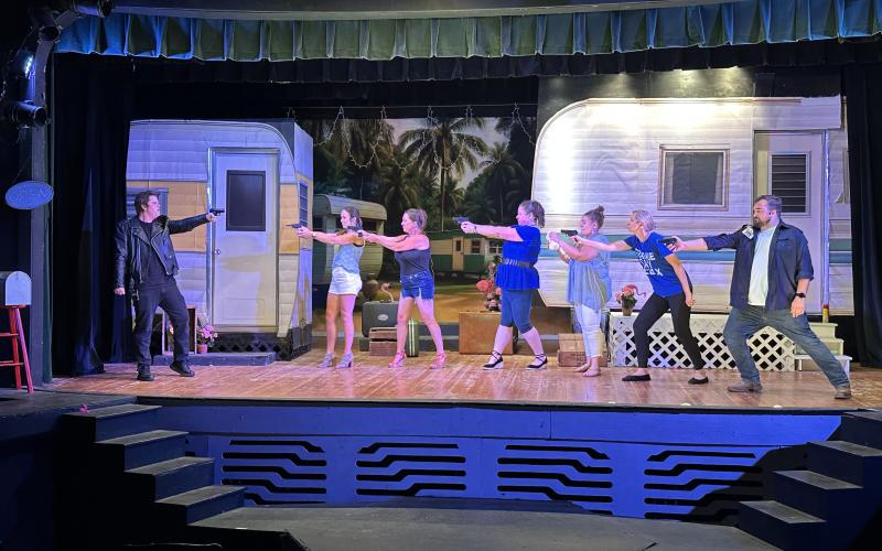 (Courtesy Photo) “The Great American Trailer Park Musical” is a zany, hysterical, hilarious musical. Make sure to catch one of the showings on July 3, 4, or 6 at the Historic Plains Theatre in Rushville.