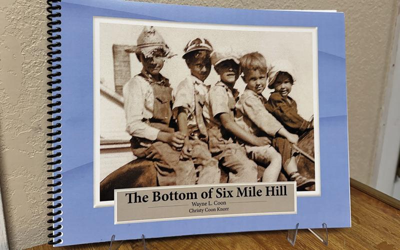 Photo by Scott Bidroski The Bottom of Six Mile Hill, a book about the family history and life of Gordon native Wayne L. Coon, is now available for purchase in Gordon with all proceeds going Gordon Volunteer Fire Department.