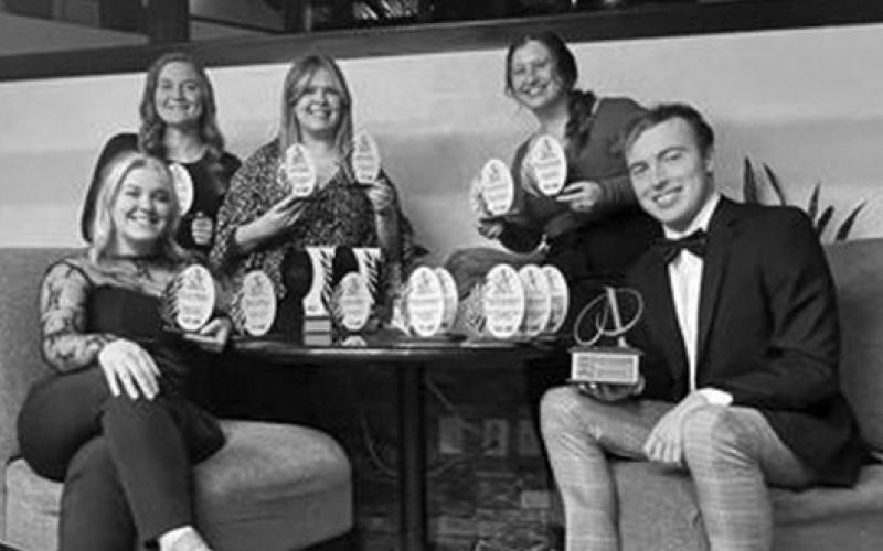 Courtesy Photo Black Hills State University took home some hardware from the 2024 American Advertising Federation Black Hills American Advertising Awards. Included in those students is Ashley Beguin, a Gordon native.