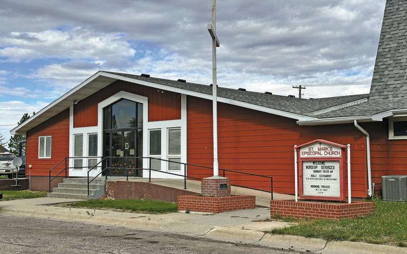 (Photo by Scott Bidroski) Deconsecration services for St. Mark’s Episcopal Church at 116 E. Lariat Street in Gordon are scheduled for Saturday, Nov. 15.