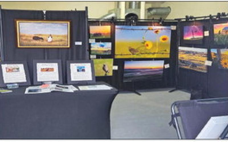 (Photo by Nicole Louden) The Reunion event provided local artists an opportunity to exhibit and share their art celebrating Sandhills life and legacy.
