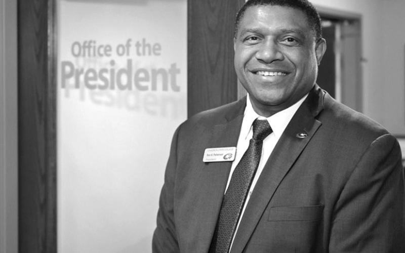 Photo by Daniel Binkhard, CSC The inauguration of Chadron State College’s twelfth president, Dr. Ron K. Patterson, is set for Friday, April 5, at 3 p.m. at Memorial Hall.