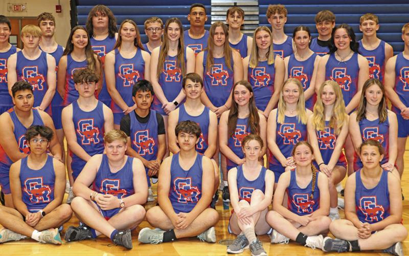 2026 Gordon-Rushville Track and Field team