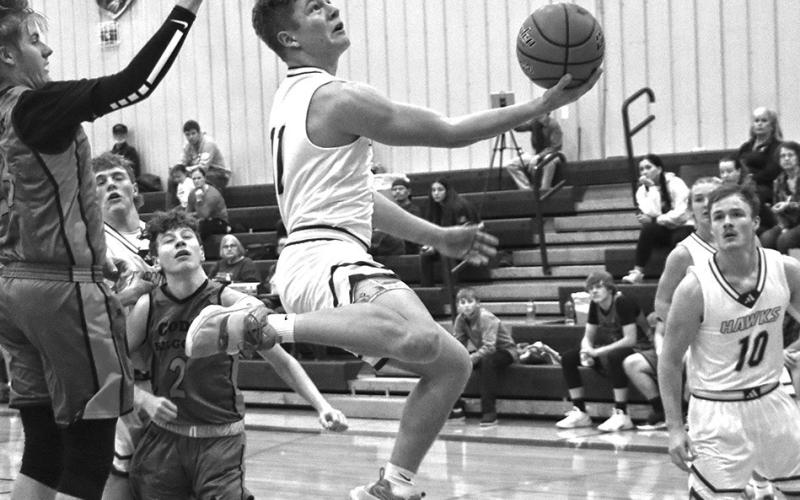 Photo by Scott Bidroski Senior Gage Mintken and the Hawks are ready to make a run at a trip to Lincoln in postseason play this week.