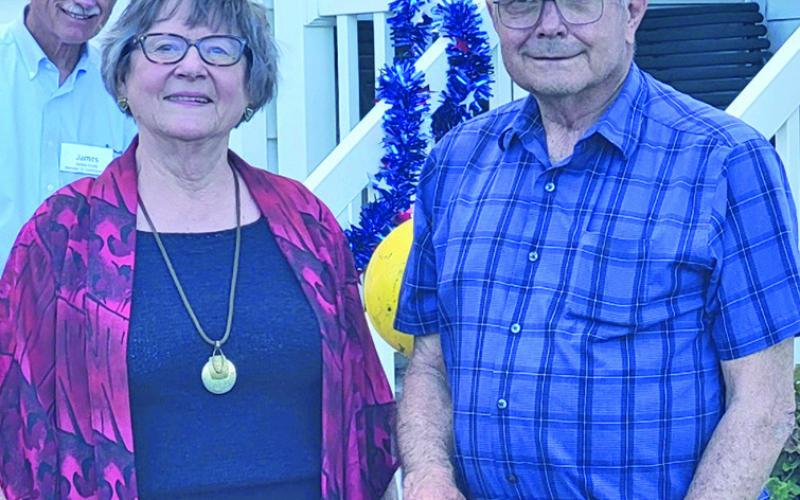 Photo by Heidi Beguin Phyllis Krotz (left) and Jerry Wellnitz (right) have been chosen as Rushville Fun Days Grand Marshals for 2024.