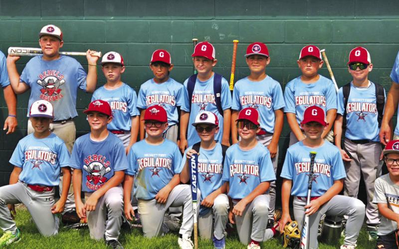 (Photo by Haley Bidroski) The Security First Regulator 10U Baseball team spent their weekend in Chadron. The team finished with a 2-1 record and a second place finish in the tourney.