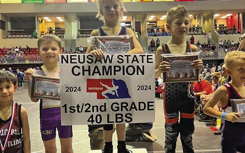 State Champion, Jameson Tesch-Wolkins. Courtesy Photo