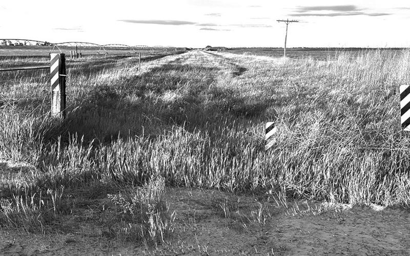 Photo by Heidi Beguin for the Flatwater Free Press The view of the Cowboy Trail outside of Gordon, looking east at the trail yet to be created toward Merriman. Once the Chadron-to-Rushville chunk of the trail is finished, proponents plan to focus on a stretch between Valentine and Merriman, then Merriman to Gordon.