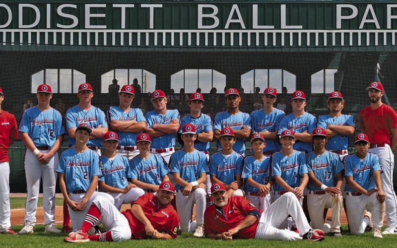 (Photo by Richae Malara) The 2025 Security First Regulators Juniors and Seniors team and coaches. Photo by Richae Malara