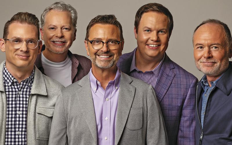 (Courtesy Photo) The religious musical group Legacy Five, which has won a multitude of awards and has produced 28 Top 40 radio hits, will be performing in Gordon on Tuesday, September 16.