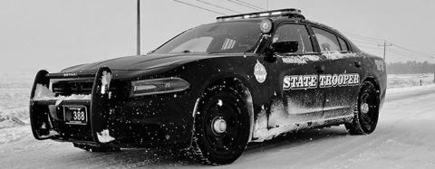 Courtesy Photo The Nebraska State Patrol apprehended two suspects during a high speed chase on January 20 in Scottsbluff, Neb.