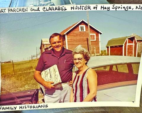 Courtesy Photo Clarabel Hunter, who is pictured above, had filing cabinets chocked full of Sheridan County history. That information has been donated to the Sheridan County History Center and the organization is raising money to create more space.