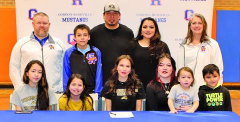 American Horse puts pen to paper