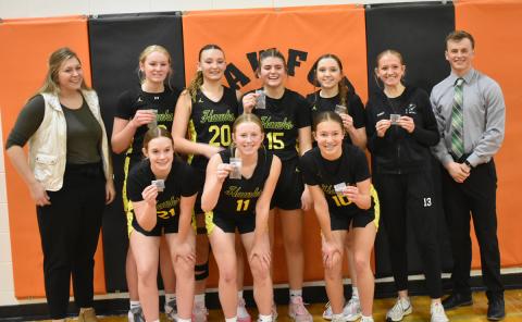 Hay Springs Girls Basketball Team