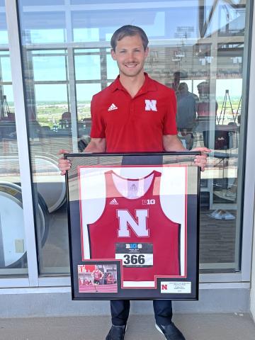 (Courtesy Photo) Holden Ruse, grandson of Gordon residents Gary and Joyce Ruse, recently graduated from the University of Nebraska at Lincoln with a degree in engineering and was a four year letter winner on the Husker Track squad.