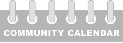 COMMUNITY CALENDAR