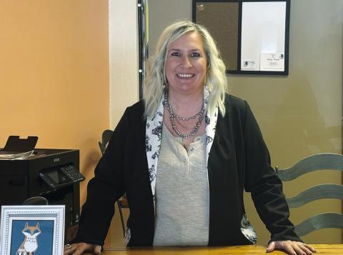 (Photo by Lisa Hare) Naturopathic Doctor Julie Hilliker, owner and natural health practitioner at Serenity Wellness on Main Street in Gordon.