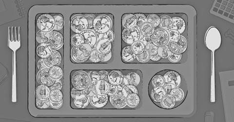 Illustration by Hanscom Park Studio Four of Nebraska’s 20 largest districts – Lincoln, Kearney, Columbus and Scottsbluff – use private collectors to recoup unpaid lunch tabs, according to a Flatwater Free Press analysis. Many other districts, including those in the Omaha area, have found ways around the practice.