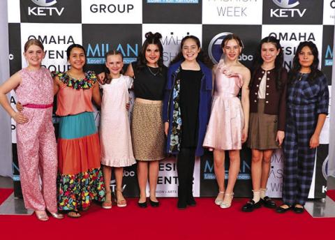 Courtesy Photo High school-age students kicked off the 2024 Omaha Fashion Week’s Spring show with the participants showcasing nearly 200 creations.