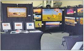 (Photo by Nicole Louden) The Reunion event provided local artists an opportunity to exhibit and share their art celebrating Sandhills life and legacy.