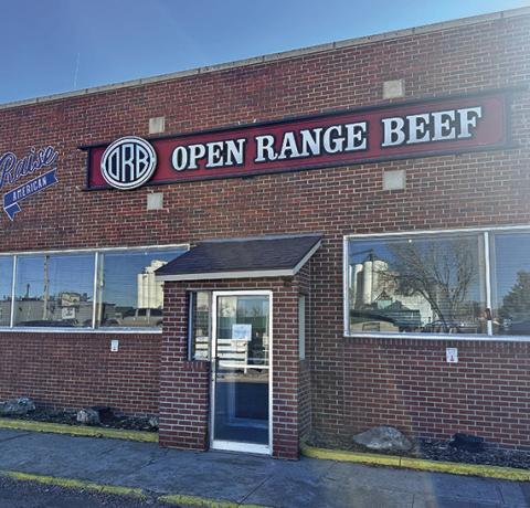Photo by Scott Bidroski The USDA announced recently that Open Range Beef was awarded funds to help improve the efficiency of the Gordon business.