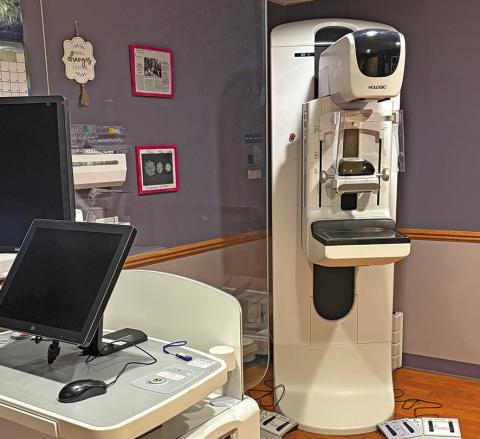 (Courtesy Photo) Gordon Memorial Health Services has this Hologic Machine in its Radiology Department to provide more extensive services in regards to breast health. The technology was purchased in April of this year and provides local options for citizens and their health.