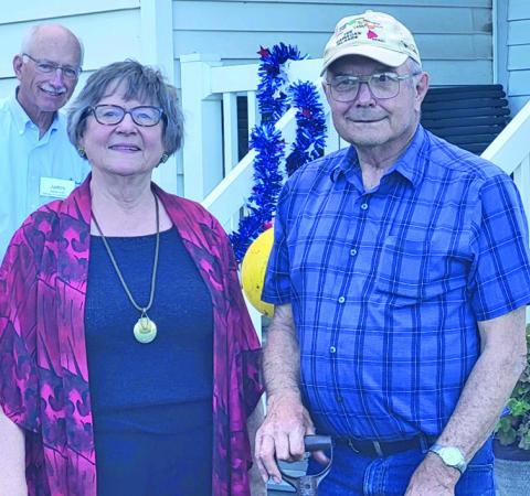 Photo by Heidi Beguin Phyllis Krotz (left) and Jerry Wellnitz (right) have been chosen as Rushville Fun Days Grand Marshals for 2024.