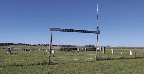 Courtesy Photo The Lavaca Cemetery, which is located about 12.5 miles southeast of Gordon near the Niobrara River, has been closely monitored by Anita Bridge and family. Bridge lives in Minnesota but her family connections to the historic cemetery keep her coming back at least once a year to visit and help improve the area.