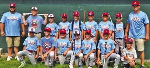 (Photo by Haley Bidroski) The Security First Regulator 10U Baseball team spent their weekend in Chadron. The team finished with a 2-1 record and a second place finish in the tourney.