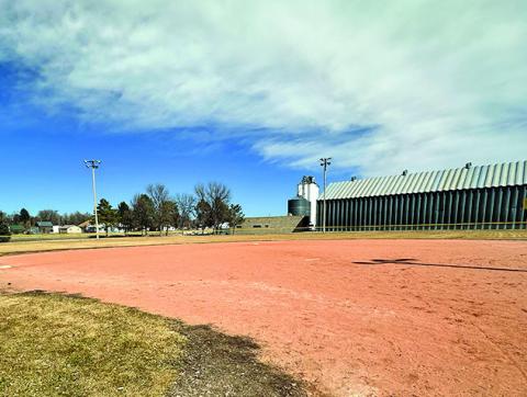 Photo by Scott Bidroski McCarthy Field in Gordon is home to all youth baseball and softball games, but could it play host to High School softball in the near future?