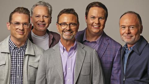 (Courtesy Photo) The religious musical group Legacy Five, which has won a multitude of awards and has produced 28 Top 40 radio hits, will be performing in Gordon on Tuesday, September 16.