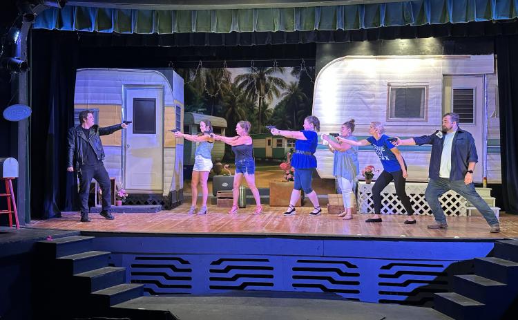 (Courtesy Photo) “The Great American Trailer Park Musical” is a zany, hysterical, hilarious musical. Make sure to catch one of the showings on July 3, 4, or 6 at the Historic Plains Theatre in Rushville.