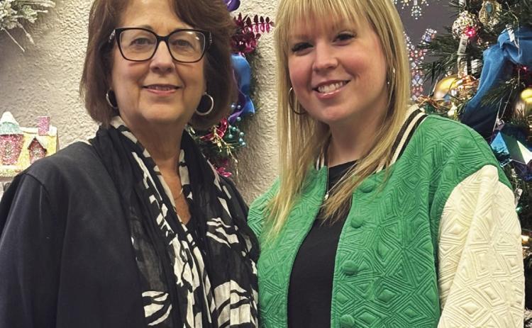 Photo by Lisa Hare Mother-daughter duo Jana and Lauren Goranson are proprietors of the new ‘Good To Be Home’ home decor store and gift shop, scheduled to open this weekend. Featuring many unique and locally produced items, the store is located in the Gordon Chiropractic Clinic building on Main Street.