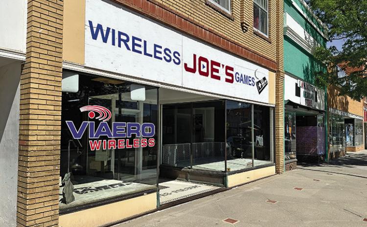 Photo by Scott Bidroski Some changes are coming to Joe’s Wireless on Main Street in Gordon this month as the Viaero dealership is set to close.